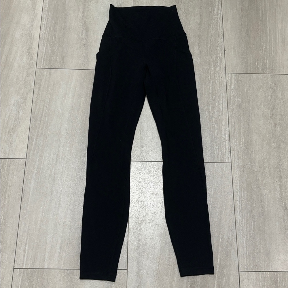 Lululemon Pants Womens Size 2 Black Fast Free High Rise